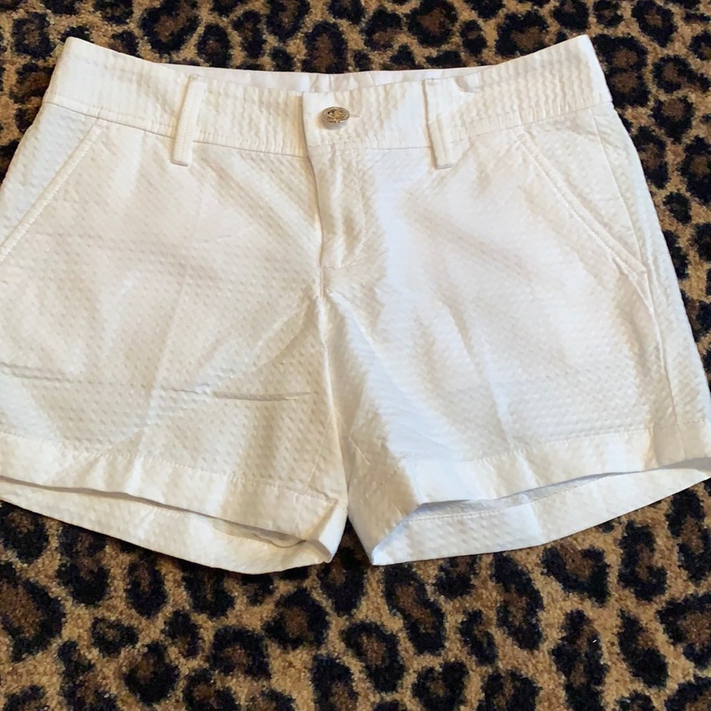 Lilly Pulitzer white Callahan short 2